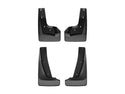 WeatherTech 24-25 Chevrolet Traverse Front & Rear Mudflaps - Black