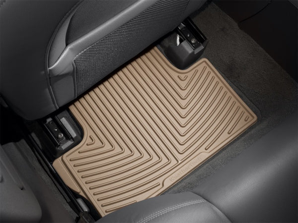 WeatherTech 07+ Volvo S80 Rear Rubber Mats - Tan