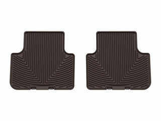 WeatherTech 17-25 Audi Q7 2nd Row Rear All-Weather Floor Mats - Cocoa