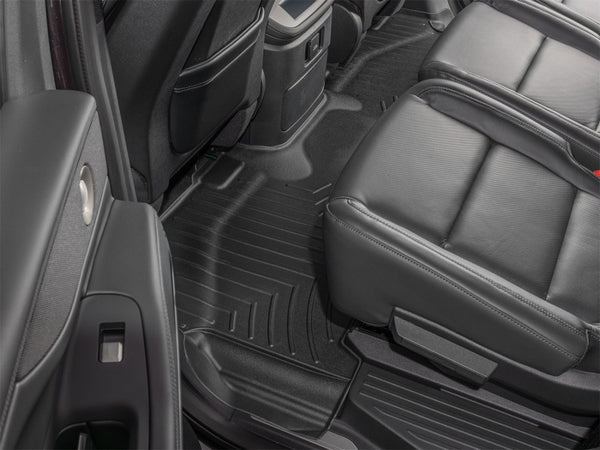 WeatherTech 25-26 Lincoln Navigator 2nd Row Rear FloorLiner 2pc - Black