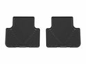 WeatherTech 17-25 Audi Q7 2nd Row Rear All-Weather Floor Mats - Black