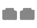 WeatherTech 16-26 BMW X1 28i / 18-26 BMW X2 28i Rear All-Weather Floor Mats - Grey