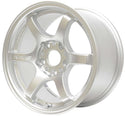 Gram Lights 57DR 15x8.0 +35 4x100 Sunlight Silver Wheel