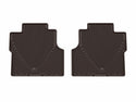 WeatherTech 25-26 Lincoln Navigator 2nd Row Rear All-Weather Floor Mats - Cocoa