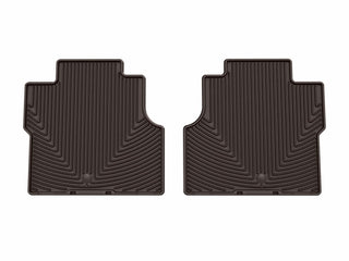 WeatherTech 25-26 Lincoln Navigator 2nd Row Rear All-Weather Floor Mats - Cocoa