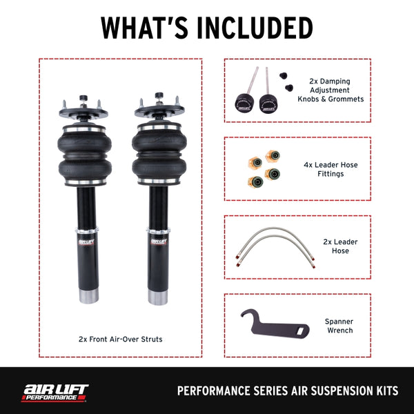 Air Lift Performance 82-93 BMW 3 Series E30 Front Air Suspension Kit