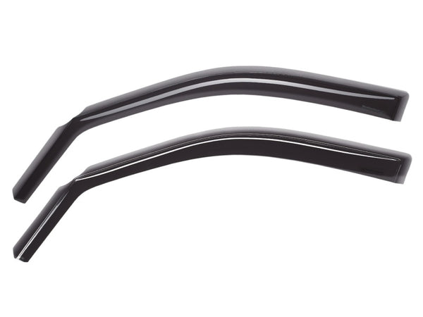 WeatherTech 22-26 Hyundai Santa Cruz Rear Side Window Deflectors - Matte Black