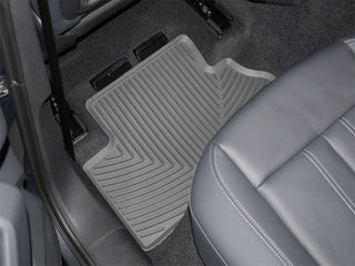 WeatherTech 18-25 Audi Q5 2nd Row Rear All-Weather Floor Mats - Grey