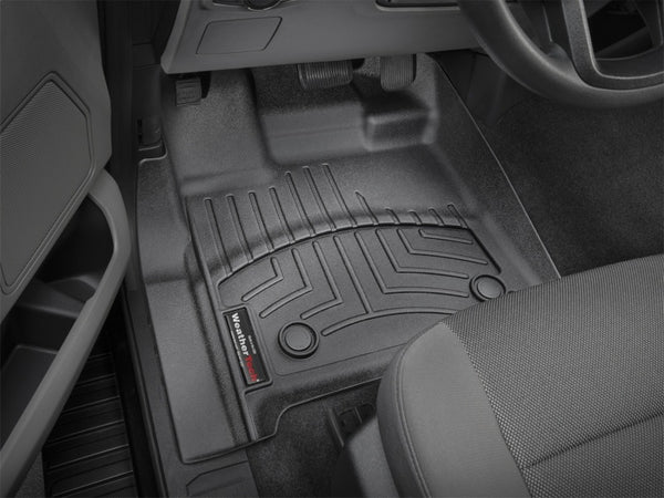 WeatherTech 24-26 Ford Ranger/Ranger Raptor Front FloorLiner - Black