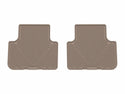 WeatherTech 17-25 Audi Q7 2nd Row Rear All-Weather Floor Mats - Tan