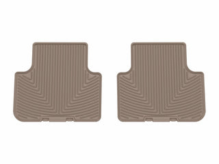 WeatherTech 17-25 Audi Q7 2nd Row Rear All-Weather Floor Mats - Tan