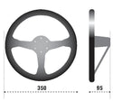 Sparco Steering Wheel 325 Suede Black
