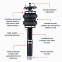 Air Lift Performance 82-93 BMW 3 Series E30 Front Air Suspension Kit