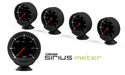 GReddy Sirius Vision Display (Turbo / Press / Temp / Voltage) 68mm Clear Thin-Film EL Display Gauge