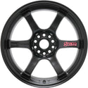 Gram Lights 57DR 17x9.0 +12 5x114.3 Semi Gloss Black Wheel