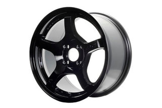 Gram Lights 57CR 18x7.5 +50 5-114.3 Glossy Black Wheel