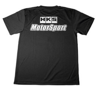 HKS T-SHIRT MOTOR SPORT BLACK L