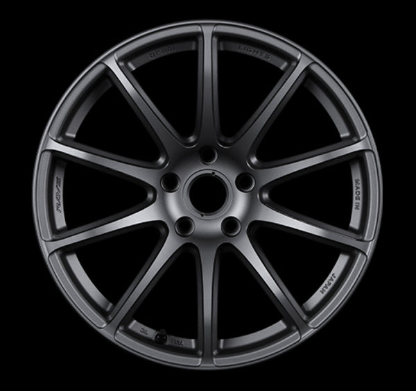 Gram Lights 57Transcend Overseas Model 18x9.5 +25 5-120 Matte Graphite/Machining Wheel