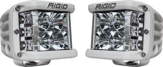 Rigid Industries D-SS - Flood - Set of 2 - White Housing