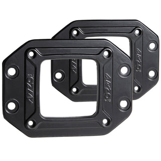 ANZO Mounting Bracket Universal 3inx 3in Rugged Off Road LED Flush Mount Brackets