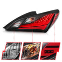 ANZO 10-13 Hyundai Genesis 2DR LED Taillights Smoke