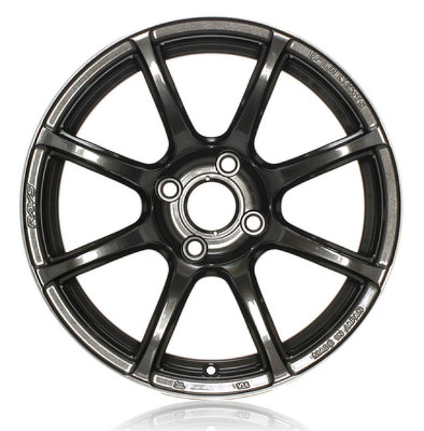 Gram Lights 57Transcend 17x8.0 +38 4-100 Super Dark Gunmetal Wheel