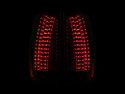 ANZO 2007-2011 Cadillac Escalade LED Taillights Chrome