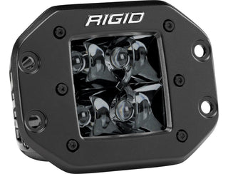 Rigid Industries D2 - Midnight Edition Flush Mount Spot Light - Single