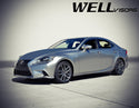 WELL VISORS LEXUS IS250 IS200T 14-19 WITH CHROME TRIM