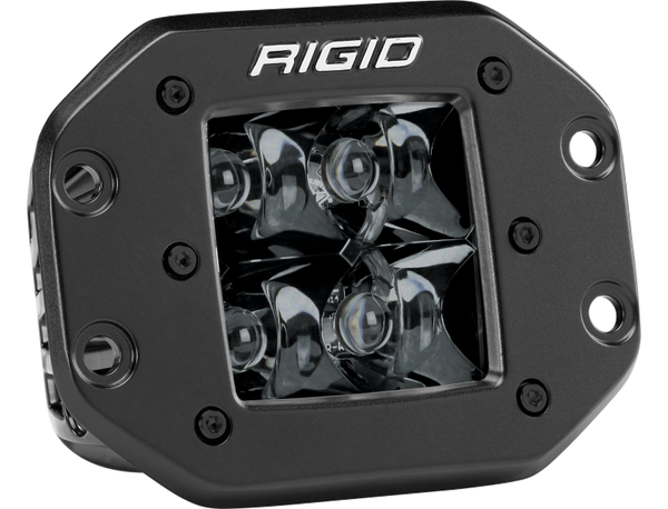 Rigid Industries D2 - Midnight Edition Flush Mount Spot Light - Single