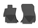 WeatherTech 16+ Subaru Crosstrek Front Rubber Mats - Black