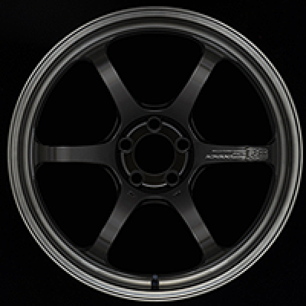 Advan R6 20x10 +45mm 5-114.3 Machining & Black Coating Graphite Wheel