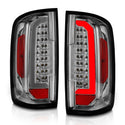 ANZO 15-21 GMC Canyon LED Taillights w/ Light Bar Chrome Housing Clear Lens