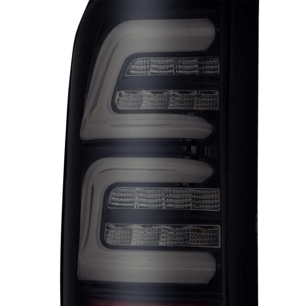 AlphaRex 97-03 Ford F-150 (Excl 4 Door SuperCrew Cab) PRO-Series LED Tail Lights Jet Black