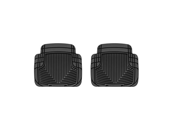 WeatherTech 99 BMW M3 Convertible Rear Rubber Mats - Black