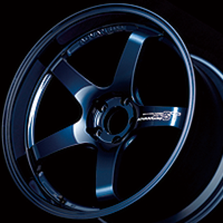 Advan GT Premium Version 21x10.0 +35 5-114.3 Racing Titanium Blue Wheel