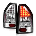 ANZO 2005-2008 Dodge Magnum LED Taillights Chrome