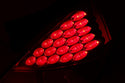 ANZO 2003-2005 Nissan 350Z LED Taillights Red