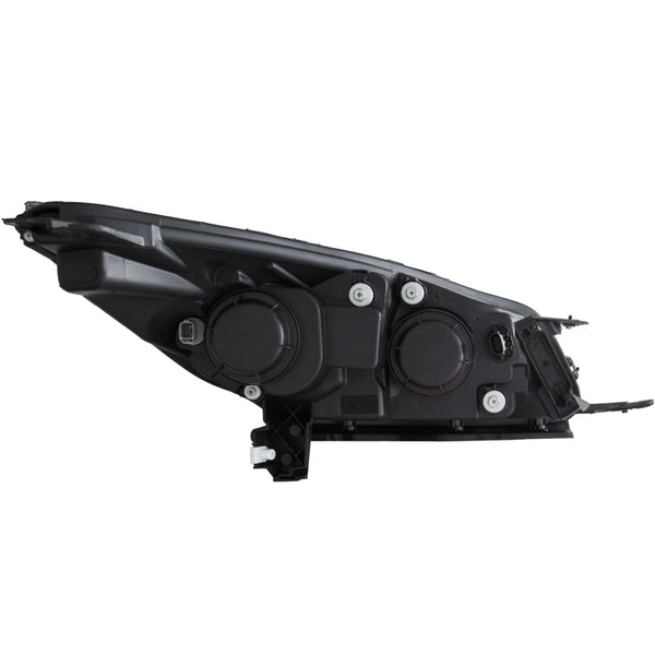ANZO 2013-2015 Ford Escape Projector Headlights w/ U-Bar Chrome