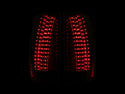 ANZO 2007-2014 Chevrolet Suburban LED Taillights Smoke - Escalade Look