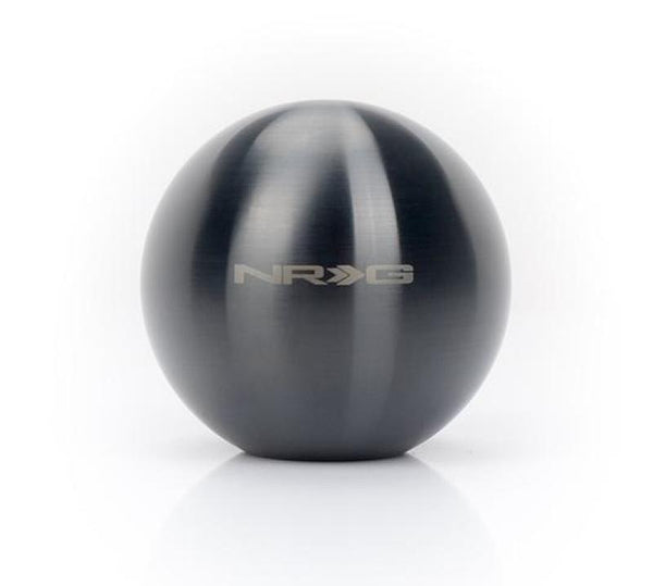 NRG Black Chrome Titanium Round Shifter Heavy Weight