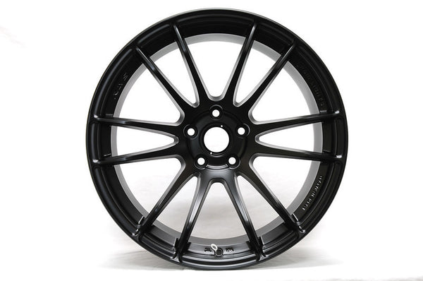 Gram Lights 57XTREME 18x7.5 +40 5-114.3 Semi Gloss Black Wheel