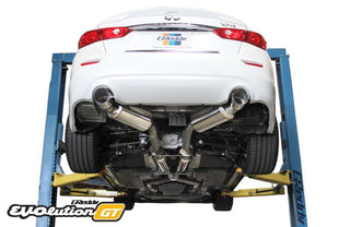 GReddy 16+ Infiniti Q50 Evolution (RWD ONLY) GT Cat-Back Exhaust