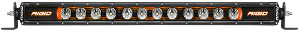 Rigid Industries 10in Radiance Plus SR-Series Single Row LED Light Bar with 8 Backlight Options