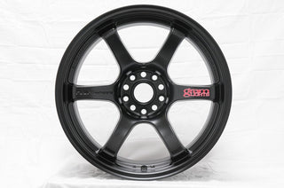 Gram Lights 57DR 18x10.5 +12 5-114.3 Semi Gloss Black Wheel