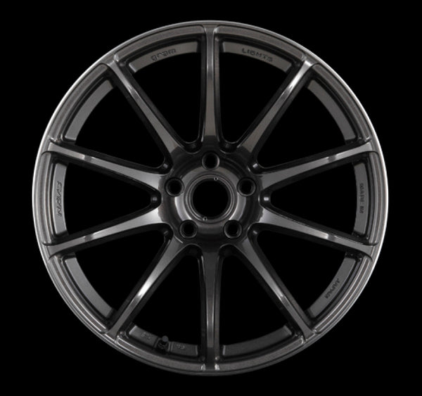 Gram Lights 57Transcend 18x10.5 +20 5-114.3 Super Dark Gunmetal Wheel