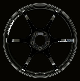 Advan RGIII 17x8.0 +38 5-114.3 Racing Gloss Black Wheel