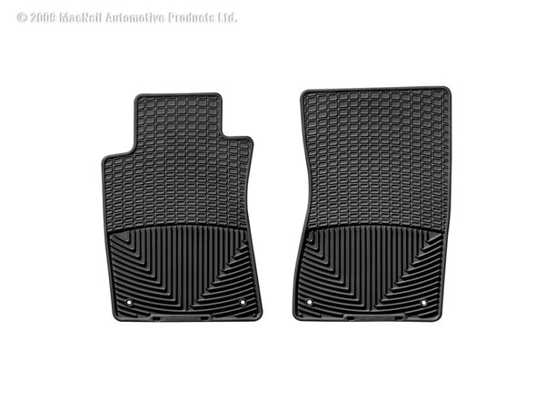 WeatherTech 98-04 Mercedes-Benz SLK230 Front Rubber Mats - Black