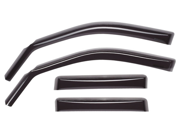 WeatherTech 03+ Hummer H2 Front and Rear Side Window Deflectors - Dark Smoke