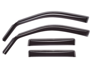 WeatherTech 03-09 Mercedes-Benz E320 Sedan Front and Rear Side Window Deflectors - Dark Smoke